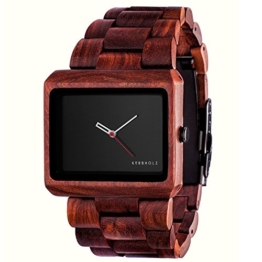 Kerbholz Unisex-Armbanduhr Analog Quarz Holz 104002V000002 -